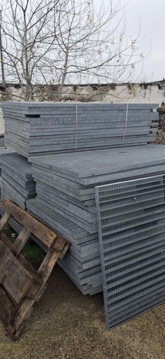 Grătare zincate galvanizate
