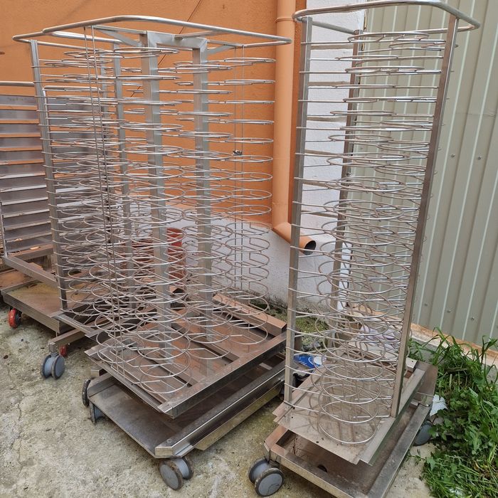 Cărucioare tavi cuptor convectie electric sau gaz