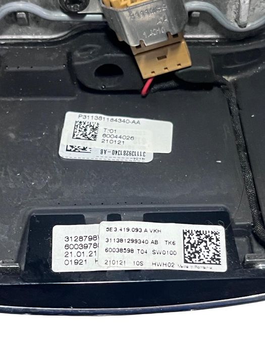 Volan Cu Comenzi Skoda Fabia Iii Facelift Nj5 2022 -> 5E3419093A