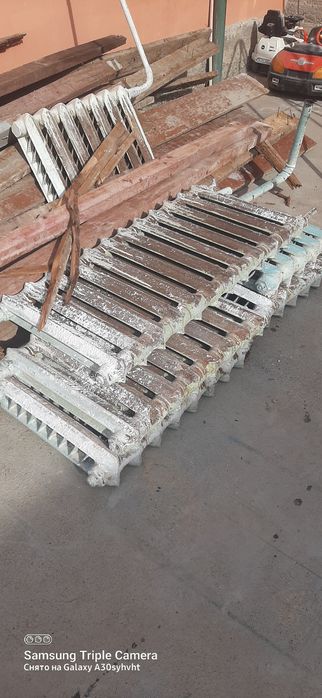 Chugun radyatirlar bor sotiladi