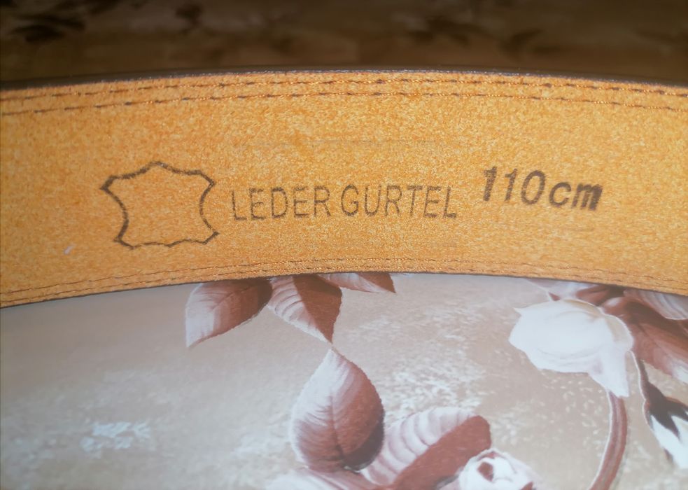 JACK and JONES, Феникс Оригинални Мъжки Колани от Естествена Кожа Нови