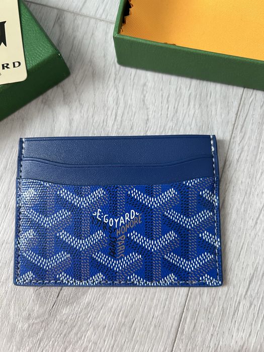 Cardholder Goyard Blue
