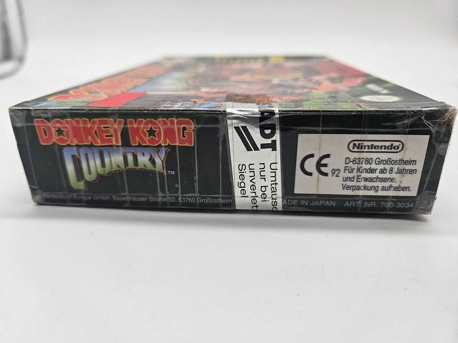 Caseta Donkey Kong cutie + manual stare buna SNES super nintendo