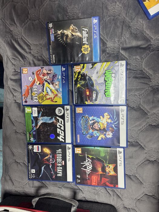 Продам Ps 5 с диками и играми. SSD 1 trb.