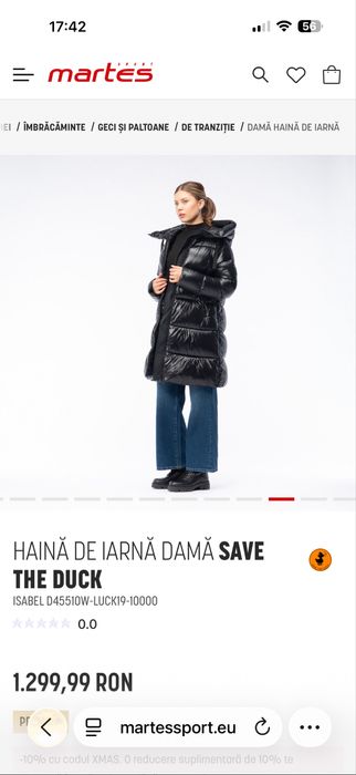 Haina de iarna Save the Duck ISABEL