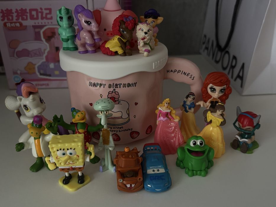 Старые игрушки из киндер/kinder