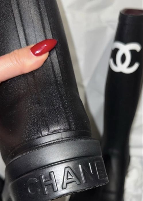 Cizme Chanel Rubber pe comanda
