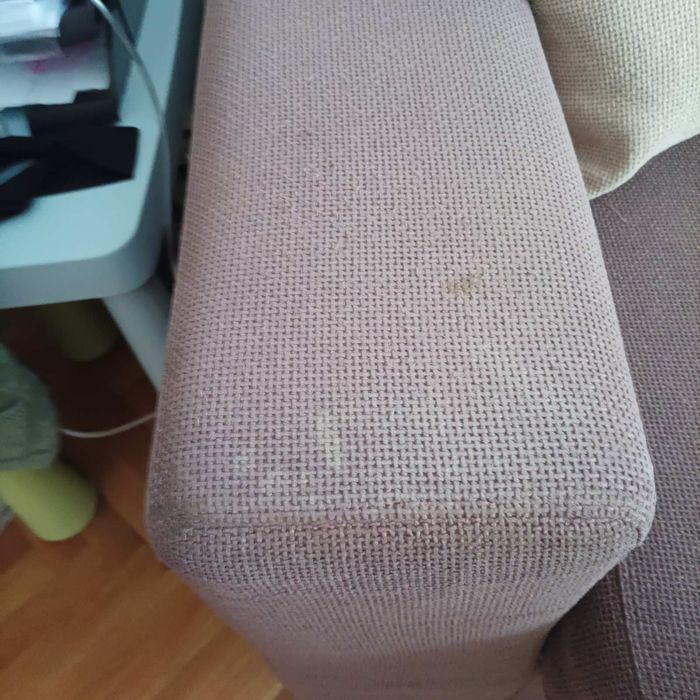 Ъглов неразтегателен диван