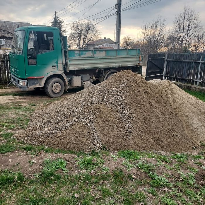 Vând nisip pietriș ridic moluz