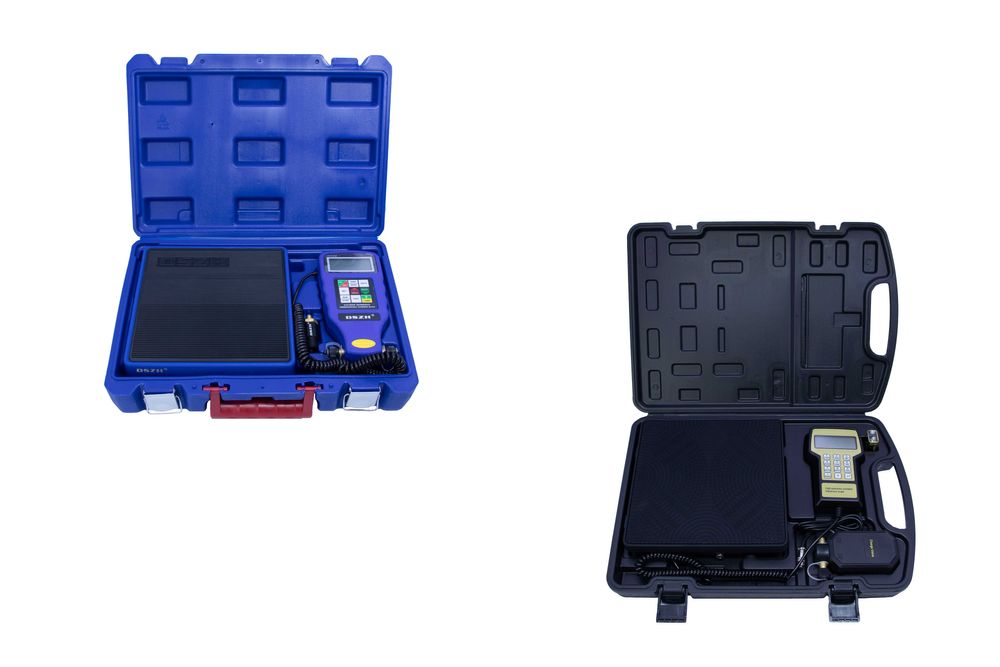 Cantar freon digital cu electrovalva.