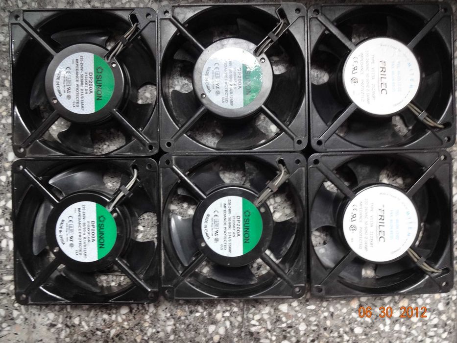 SUNON DP200A - изходен / входен вентилатор 220v