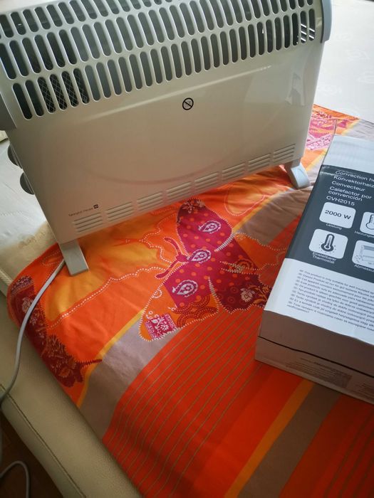 НОВ!Ел Конвектор,Ел.радиатор, 44 лв., нов запечатан кашон с гаранция