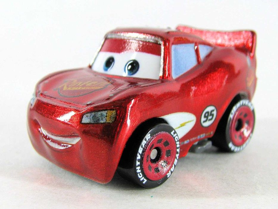 Метални колички 3бр Disney Cars Мини колички Mattel Маккуийн