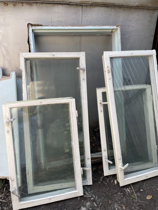 Деревянные окна с коробкой
