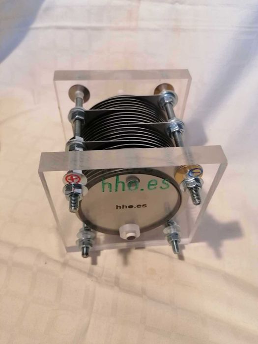 Vas expansiune HHO, recipient, rezervor oxihidrogen ap decarbonizare