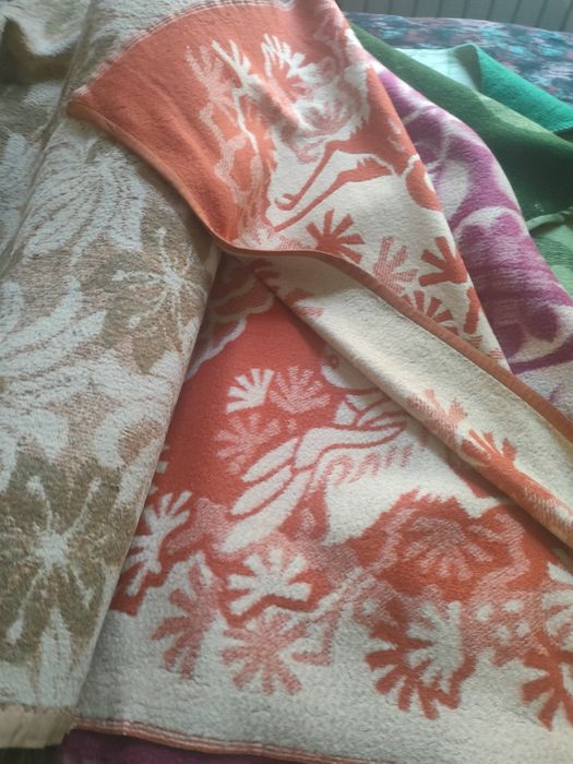 Одеяло шерстеное, байковое СССР