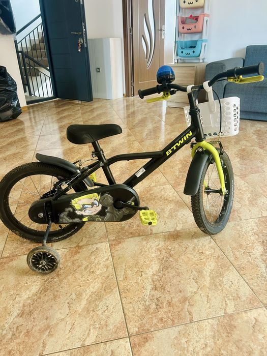 Bicicleta copii BTWIN dark hero 4-6 ani