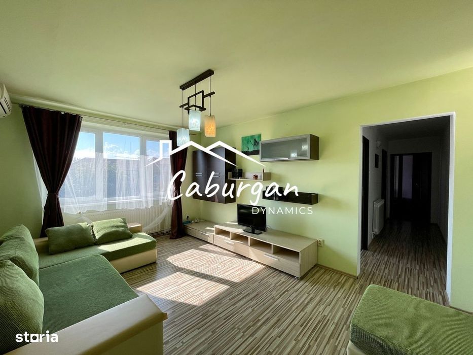 Apartament cu 3 camere, 62mp utili+balcon 3mp, zona Rahovei