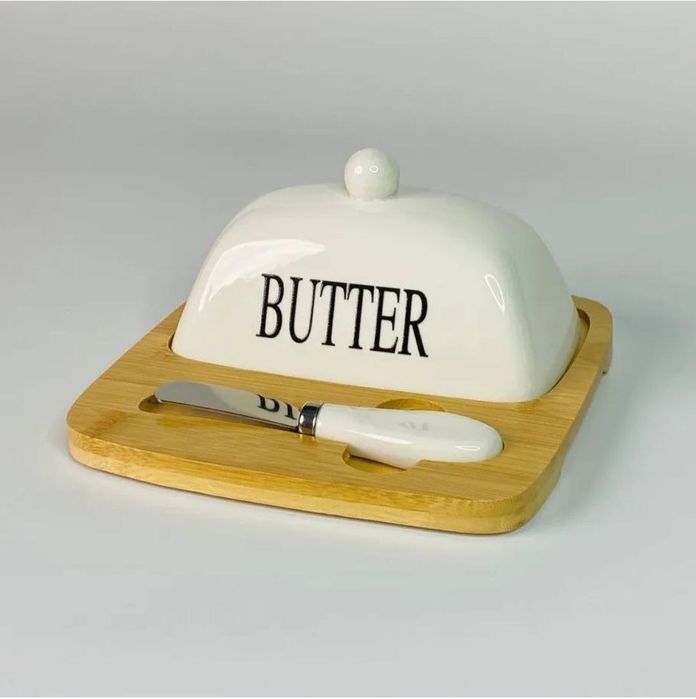 Маслёнка с ножиком