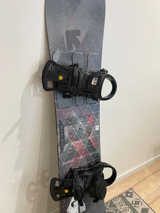 Placa BURTON wide 157 cm+ legaturi BURTON