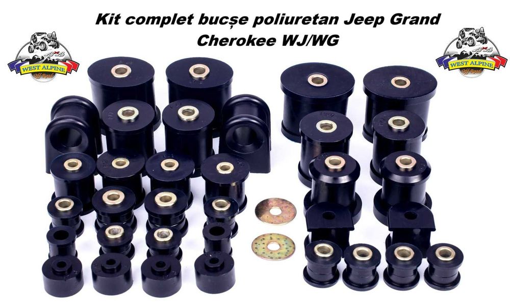 Kit complet bucse poliuretan Jeep Grand Cherokee WJ/WG (Fata/Spate)