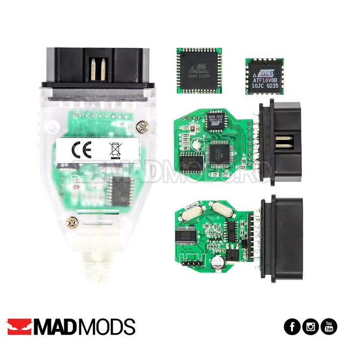 Cablu diagnoza OBD K-DCAN BMW seriile Exx, Fxx, 1995-2013