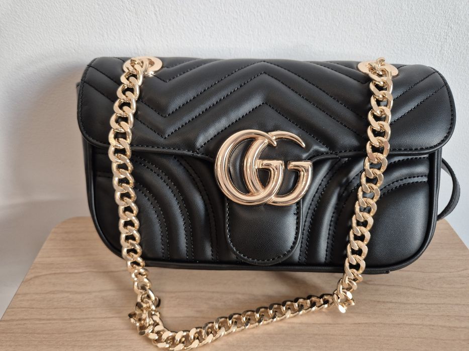 Черна Дамска чанта Gucci