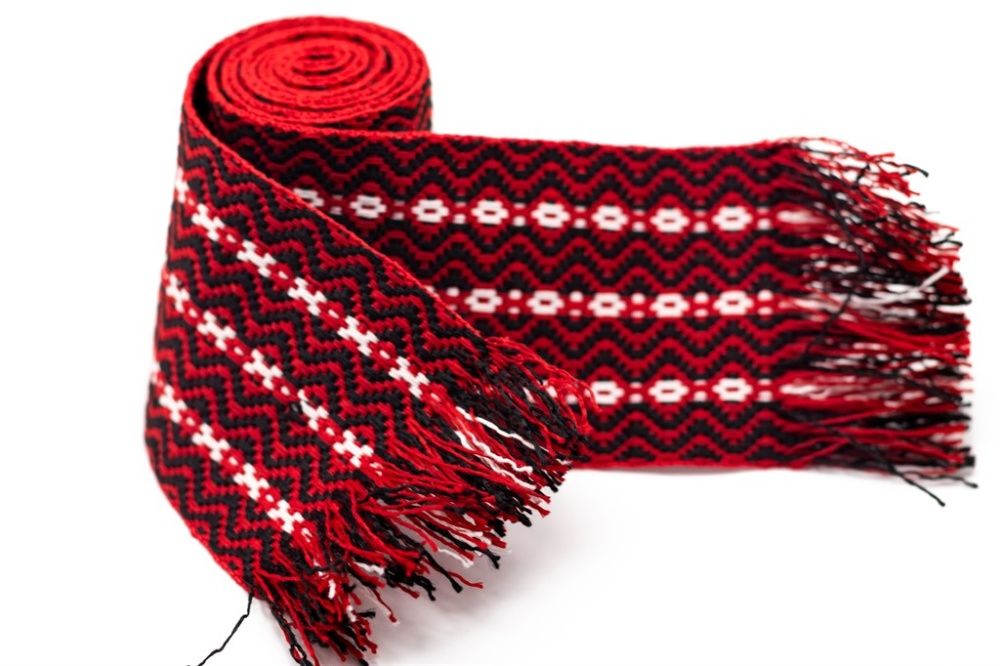 Brau traditional Costum Popular, latime 90mm, lungime 2m