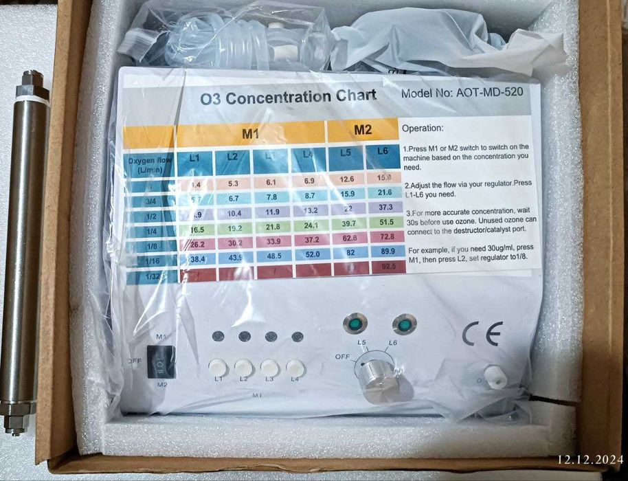 Azonatr/ozonator/azona terapiya AOD MD 520
