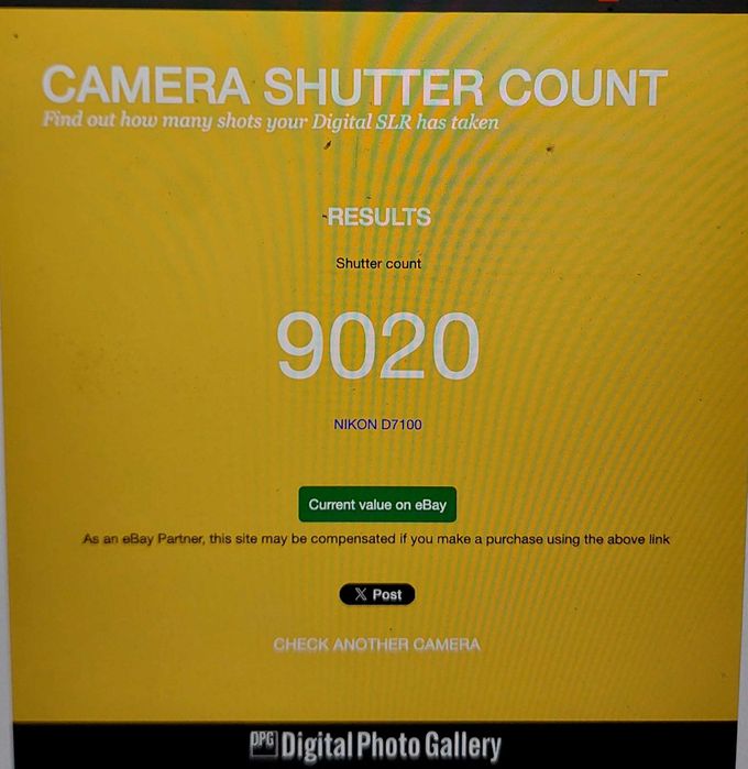 Фотоапарат NIKON D 7100