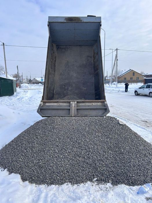 Отсев песок щебень