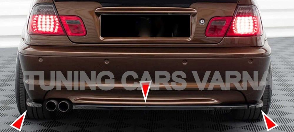 Лип за задна броня БМВ Е46 М-техник 2 BMW E46 M-TECHNIK 2