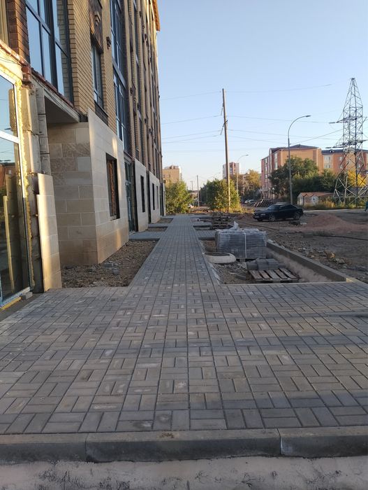 Укладка брусчатки и асфальта