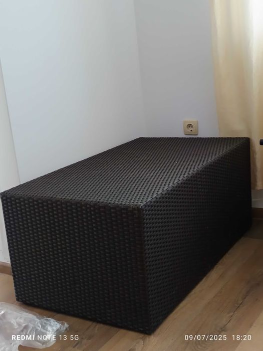 Кафява градинска  маса - намалена цена