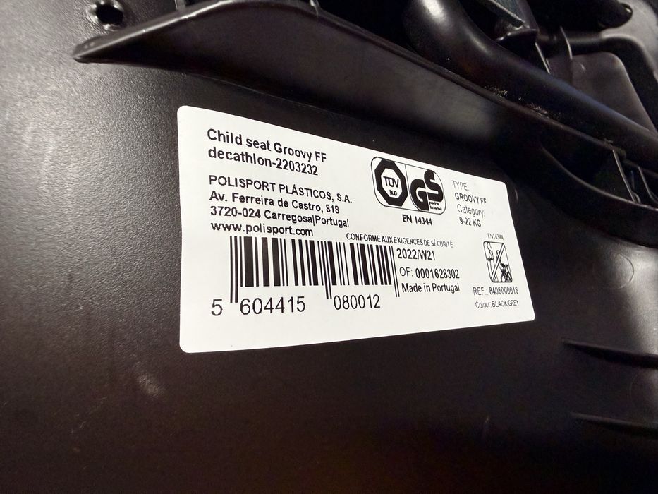 Scaun bicicleta Decathlon Groovy ff
