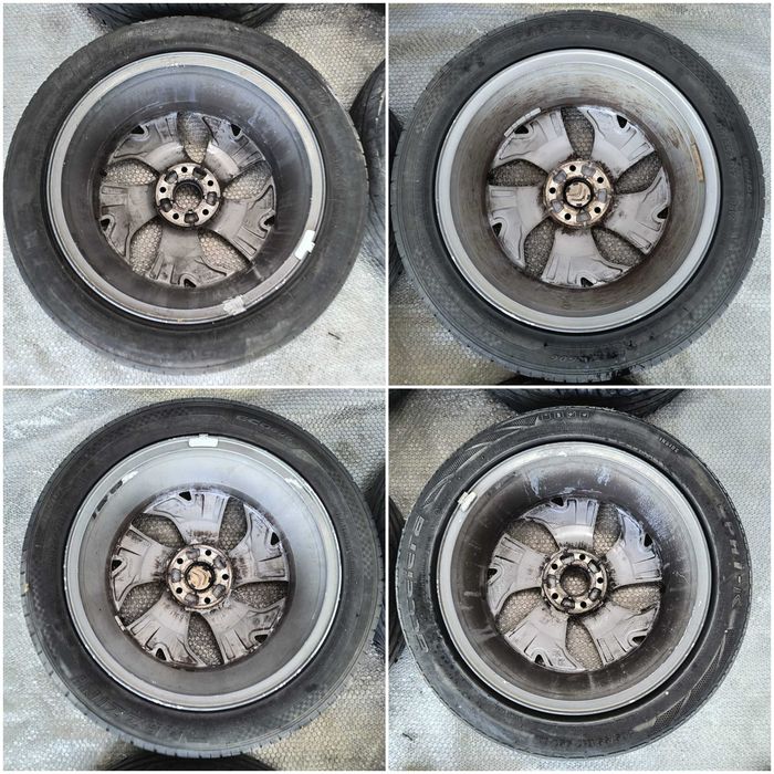 Set 4 Jante Aliaj R17 5x108 Citroen C4 Picasso II / Model Zephyr / Cod OEM 96770901ZV (12A)