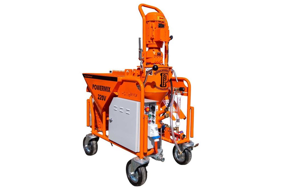 Masina de tencuit , pompa , monofazic , 230v , Vindem in RATE !