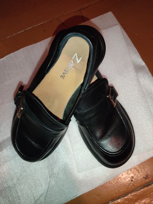 Кожаные туфли Zalave