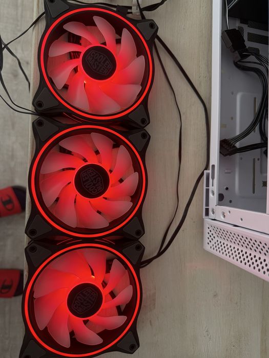 set ventilatoare cooler master master fan argb