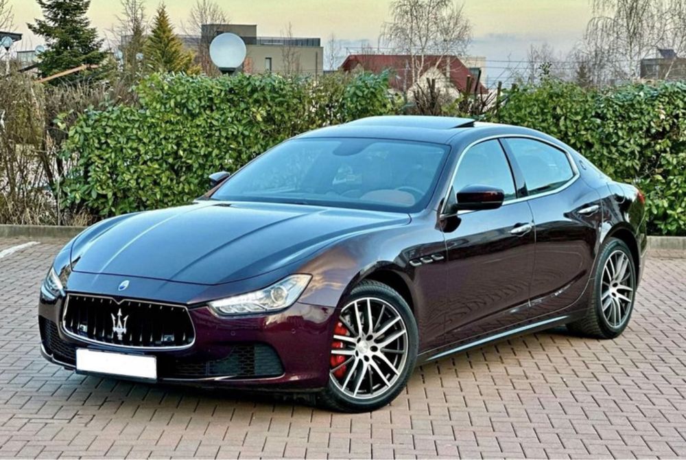 Maserati Ghibli 3.0D 2017 Facelift / Camere / Audio Harman