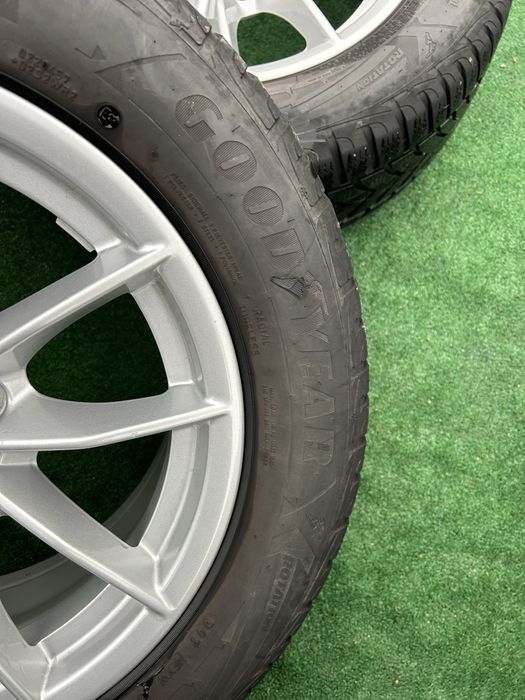 5х112 16 за мерцедес ЕТ 22 със зимни гуми