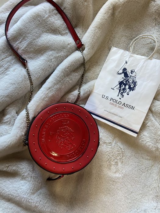 Чанта U.S. POLO червена