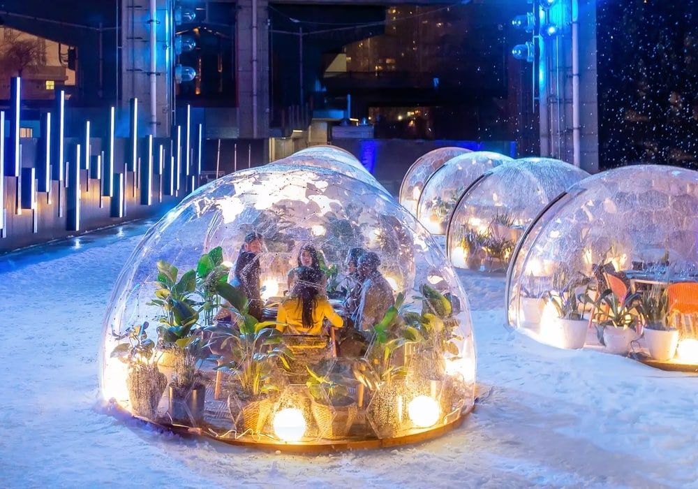 Купол без каркасный