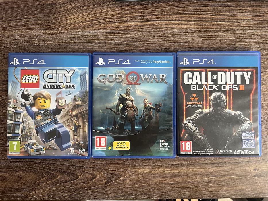 8 дисков PlayStation 4