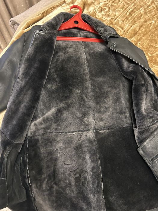 Продам кожанную дубленку