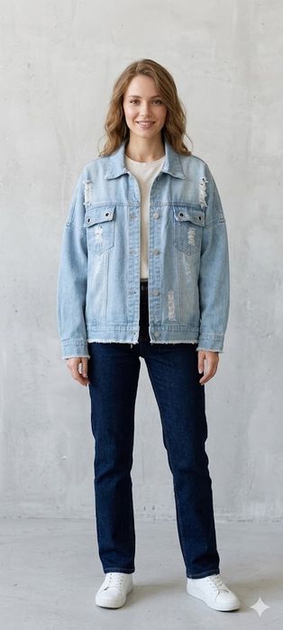 Джинсовая куртка.