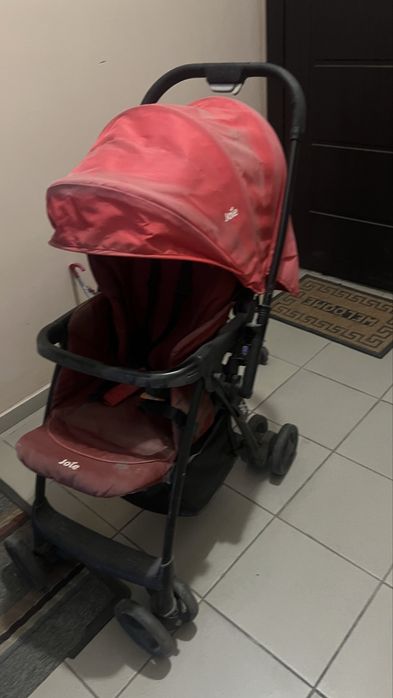 Коляска Joie красная