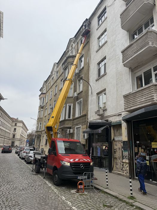 Автовишка под наем.Рязане и кастрене на опасни дървета!