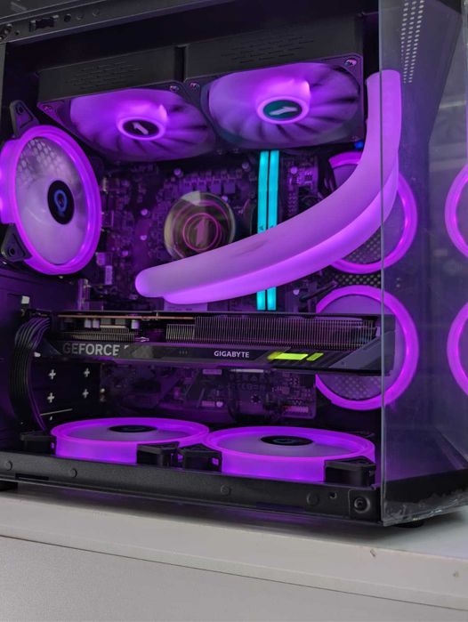PC I5 14400F/H610M/RTX 5060/32GB/240 AIO/Sursa 650W /Garantie/TVA!