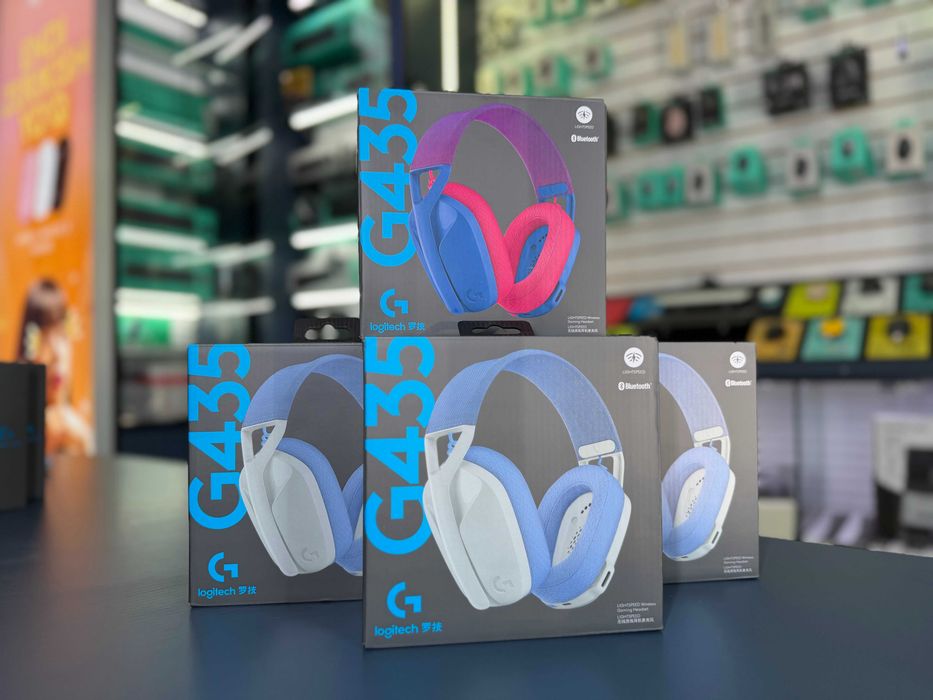 Logitech G435 LIGHTSPEED — Беспроводная игровая гарнитура